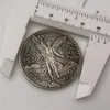 Viatage 18211921 Mexique 50 Peso Coin Goldsilver 37373mm Arts artisanat créatif Souveniture Coins commémoratifs Mexicanos cinquante peso9932092