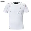 Trend Versatile Crystal Skull Bear Tees Summer Basic Solid Print Letter Dollar Skateboard Casual Punk Tops Tee Man Women Shirts Clothing Snake Short Sleeve