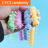 DHL fidget toys Sensory Toy Noodle Rope TPR Stress Reliever Unicorn Malala Le Decompression Pull Ropes Anxiety Relief For Kids Funny BY03