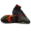 Boys Mens Women High low Ankle Soccer Shoes children Superfly 8 Elite FG Cleats Neymar Cristiano Ronaldo CR7 Football Boots Size 35-45