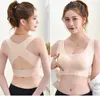 Women Bras Posture Corrector Shockproof Tanks Sports Support Fitness Vest Sport Breathable Underwear Cross Back Corset Bra Tops311j