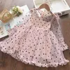 Fashion Girls Summer Designed Clothes Princess Kids Elegant Dresses 2-6 Years for Party with Bag 2pcs 210429