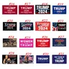 Banner Flaggor Polyester Trump Flaggor 2024 US presidentkampanj för val flagga 90 * 150cm 38 Style Party Supplies T2i52159