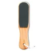 Заводская обработка для ног Деревянный файл Callus Remover Scrubber Professional Pedicure Foot Rasp удаляет треснутые каблуки, мертвую кожу, кукурузу, твердую кожу
