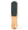 Factory Foot Treatment Wood File Callus Remover Scrubber Professionele pedicure voeten rasp verwijdert gebarsten hakken, dode huid, maïs, harde huid