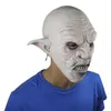 Halloween festa látex goblins horror máscaras com brincos Halloween homens máscara assustador traje cosplay adereços