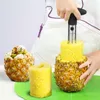 Affettatrice professionale per pelapatate per ananas, affettatrice per frutta, taglierina per carote, utensili da cucina in acciaio inossidabile