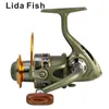 Lida Fish Brand LC1000-7000 Series Cup Cup Cup Metal قابلة للتبديل بين اليسار واليمين بكرة الصيد البكرات البكاعة
