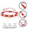 Shinusboho Armband voor Dames Miyuki Evil Armbanden Rood Turks Eye Pulseras Mujer Moda 2020 Armband Mexico Crystal Sieraden