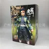 Pacchetto della scatola Figure dei cartoni animati Demone Slayer Lama Stufa Cancello Tanjirou Nidouzui Heizhisuke Mia moglie Zenyi Hand Office Aberdeen Decorazione Giocattolo per bambini Regalo