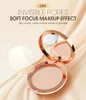 Gezichtskussen Compacte instelling Afwerkingspoeder Oil-Control 3 kleuren Matte Smooth Finish Concealer Make-up Gedrukt poeder