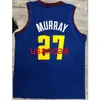 27# Murray 2021 Sezon Teması Mavi Basketbol Forması