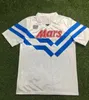 Rétro classique 1986 1987 1988 1989 1991 1992 1993 maillot de football Napoli 86 87 88 89 90 91 92 93 camiseta maillot MARADONA maillot de football