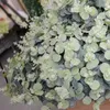 16 헤드 유칼립투스 잎 실크 인공 꽃 정렬 나무 식물 꽃다발 가짜 단풍 화환 홈 DIY 장식 A7230 Y0728