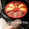 Pan Cake Mold Pizza Baking Pudding Silicone Fondente Triangolo Torte Stampo Strumenti antiaderenti Muffin Ice Tray Bakeware Colore casuale