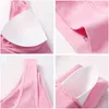 Queenral Drop VIP 3PCS/lot Seamless Bra With Pads Plus Size Bras For Women Brassiere Big Size Vest Wireless BH 5XL 6XL 211110