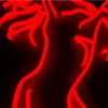 Insegna cavallo rosso Luci al neon a LED Stile carino Decorazione della stanza della ragazza Bar Commerciale RistoranteLuoghi pubblici 12 V Super luminoso