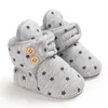 Premiers Walkers Neswborn Baby Baby Hiver Chaud Star Chaussures Boy Guy Girl Girl Sinild Coton Casual Soft Bas Enfants Enfants à pied