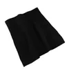 LY VAREY LIN Summer Office Lady Solid Color Pink High Waist Mini Skirts Women Casual Slim A-line Chiffon Black 210526