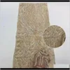 Roupas de vestuário lantejoulas africanas líquidas de alta qualidade bordados de malha francesa malha de renda para entrega de gotas de festa de festa nigeriana 2021 bhdq0
