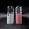 Spruzzatore Nano portatile Vapore facciale Profumo di latte Nebulizzatore di alcol Spray per il corpo fresco Viaggio Idratante Strumento per la cura della pelle tenera