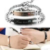 Cadeau de la Saint-Valentin Cadeau gravé Bijoux Chaîne de chaîne Bracelets Unisex Mode CN (Origine) Link,