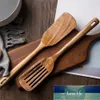 Spatule à long manche en teck, poêle antiadhésive en bois massif, pelle de cuisine allongée, ustensiles de cuisine en bois