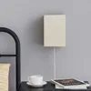 Wall Lamps Nordic Handcraft Paper Plug Switch E14 Bulb Sconce Bedroom Bedside Lamp Aisle Balcony Home Decor Led Lights