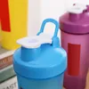 Sport Protein Pulver Shake Cup Flaskor Milkshake Outdoor Sport Portable Stirring Shaker Plast Vattenkoppar 10st
