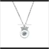 Collane Pendenti Gioielli Drop Delivery 2021 S925 Sterling Sier Cuore pulsante Corona Collana Coreano Moda creativa Diamante intarsiato Smart