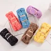 Hair Accessories Soft Coral Fleece Headband Spa Facial Wash Face Makeup Elastic Band For Women Sports Water-absorbent