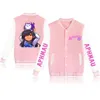 Kvinnors Jackor Aphmau Mäns Coats och Baseball Uniform Street Casual Coat Jacket Tops