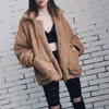 Autumn Winter Faux Fur Coat Women Casual Warm Soft Zipper Jacket Plush Overcoat Pocket Plus Size Teddy Female XXXL