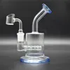 5.8 Inchs Small Mini Dab Rigs Bong Water Pipes Unique Glass Water Bongs Heady Oil Rigs With 10mm Bowl Shisha Hookahs