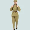 ABD saldırganlığına direnmek için saf pamuklu giysiler Kuzey Kore'ye yardım eski moda Haki sarı giysiler 1950'lerde PLA Üniforması gönüllüleri