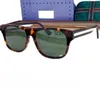 Fashion Classical Square Strip Polarized Sunglasses UV400 Unisex Accustomized Goggles 0431SEyewear Frame men women 57-16-150 Imported Pure-Plank rim full-set case