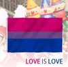 NEWRainbow Flag Banner 3x5FT 90x150cm Gay Pride Flags Polyester Banner Bunte LGBT Lesben Parade Dekoration ZZD9198