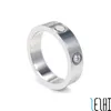 Klassisk charm evig kärlek ons ​​par ringar titan stål diamant platinum plätering flickvän vigselring mode engagemang jud5316698