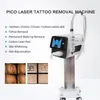 2021 Pico Laser Tattoo Устройство удаления татуировки Устройство портативной пикотехнологии для бровей PMU Удалить Омолаживание лицевой машины для пилирования углерода