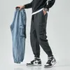 Herenbroek Mannen Cargo Broek Joggers Denim Baggy Harem Streetwear Outdoor Casual Mode Plus Size Hip Hop Jeans