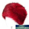 Winter Thicken Warm Faux Fur Hat Russian Outdoor Ski Cap Fashion Soft Comfortable Women Casual Pure Color Beanies Gift Factory price expert design Quality Latest