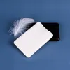 20ml plast svart kreditkort form pocket parfymflaska kvinnor kosmetisk behållare liten sprutförpackning dh8578