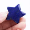 30MM Pietra di cristallo naturale a forma di stella Colorfull Mascotte Meditazione Chakra Reiki Guarigione Pietre preziose Lucido Uso regalo Collezione e decorazioni per la casa