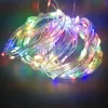 Solar Lamps Lamp LED String Lights Outdoor 8 Modes Fairy Curtain Light For Window Christmas Party Patio Garden Garland Holiday Decor