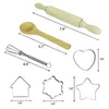 Toy Cake Tablier Jeu de rôle Cuisine Cuisson Cuisson Filles Cooker Set Enfants Enfants Ustensiles de cuisine Bake Hat + 210629