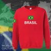 Brazil hoodie men sweatshirt sweat new streetwear tops jerseys clothing tracksuit nation Brazilian flag Brasil fleece BR X06012592838