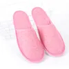 2021 Slippers Shoe Hotel Disposable Clean Hygienic Mens Womens Family Size 35-45 Wholesale Grey White Pink Green Comfortable GAI 388