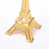 Decorazioni per la Torre Eiffel in oro, in lega di zinco, decorazione per la casa, regalo per il miglioramento, armadietto per vino decorativo X0710336t