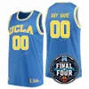 NCAA Final Four Koszykówka UCLA BRUINS 3 Johnny Juzang Jersey 5 Chris Smith 4 Jaime Jaquez Jules Bernard Tyger Campbell Cody Riley