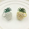 Servettringar Western Restaurant El Pearware Pearl Pineapple Buckle Ring Diamond Handduksduk